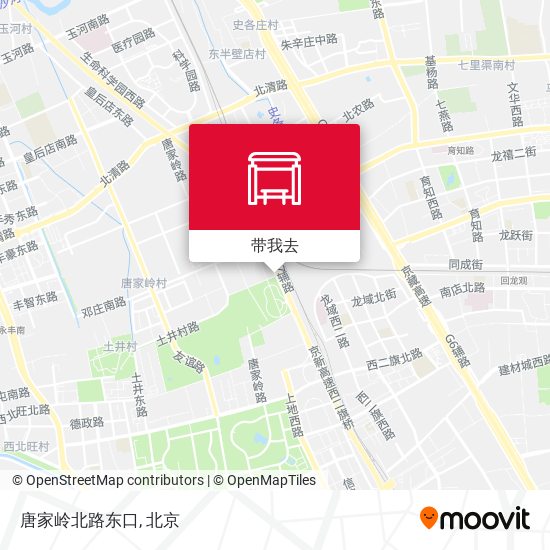 唐家岭北路东口地图