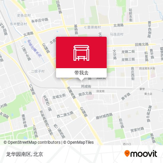 龙华园南区地图