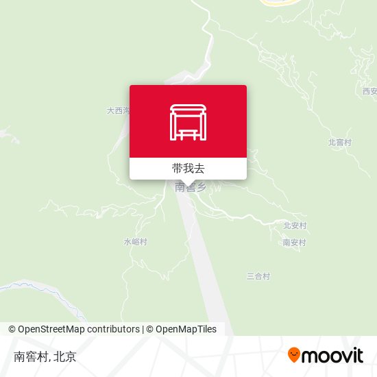 南窖村地图