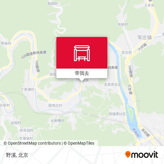 野溪地图