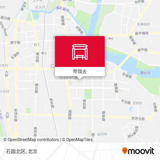 石园北区地图
