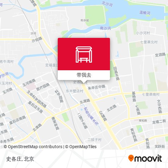 史各庄地图