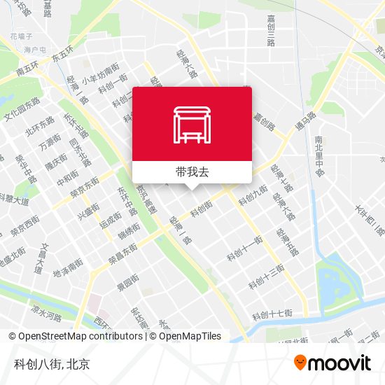 科创八街地图