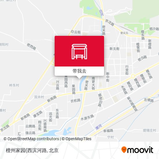 檀州家园地图