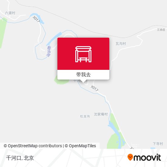 千河口地图