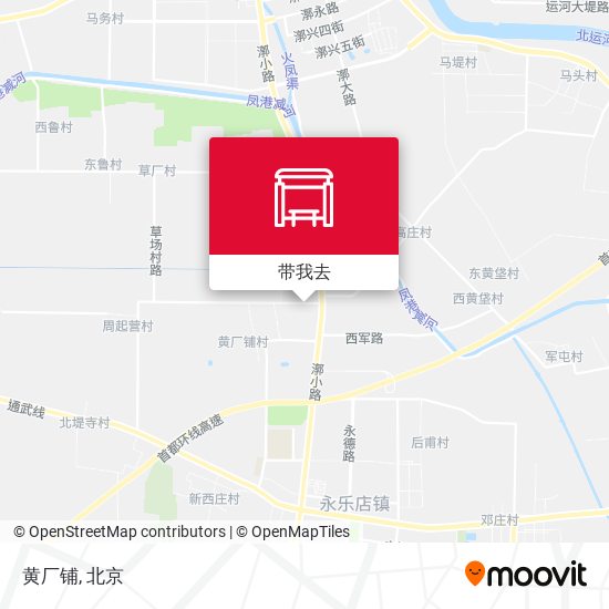 黄厂铺地图