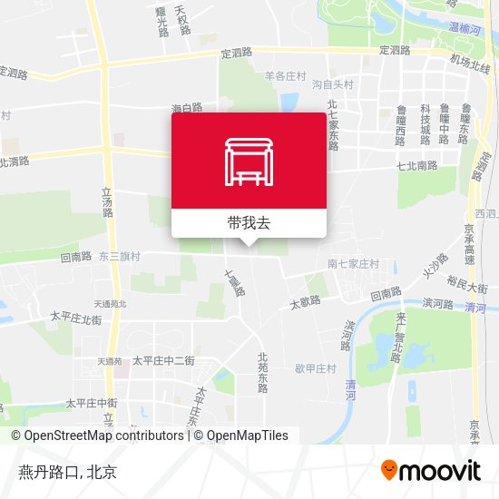 燕丹路口地图
