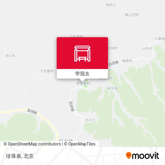 珍珠泉地图