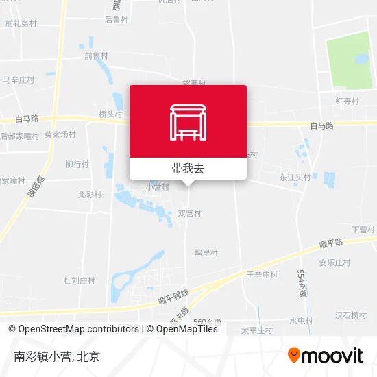 南彩镇小营地图
