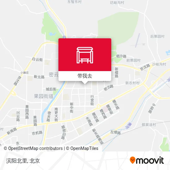 滨阳北里地图