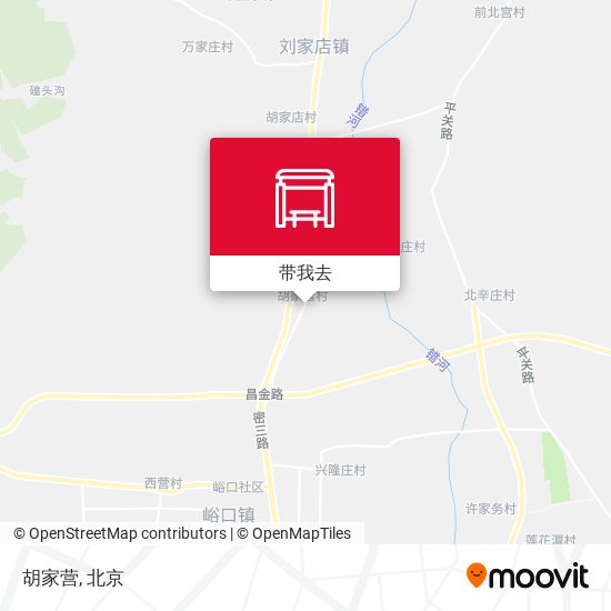 胡家营地图