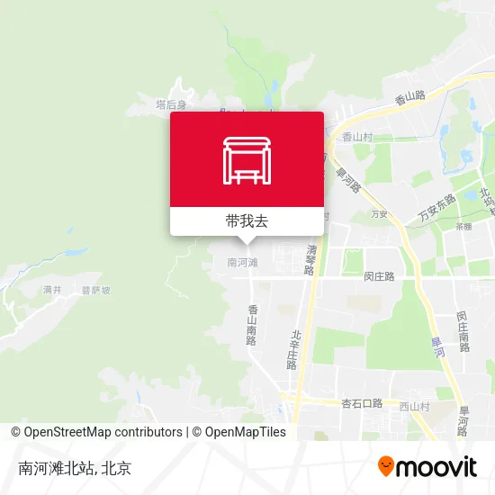 南河滩北站地图