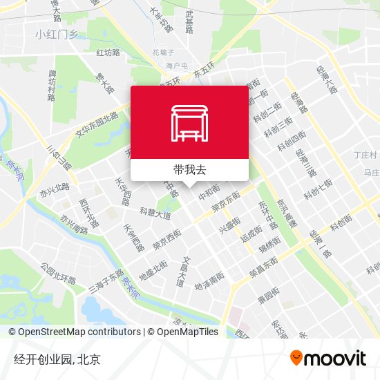 经开创业园地图