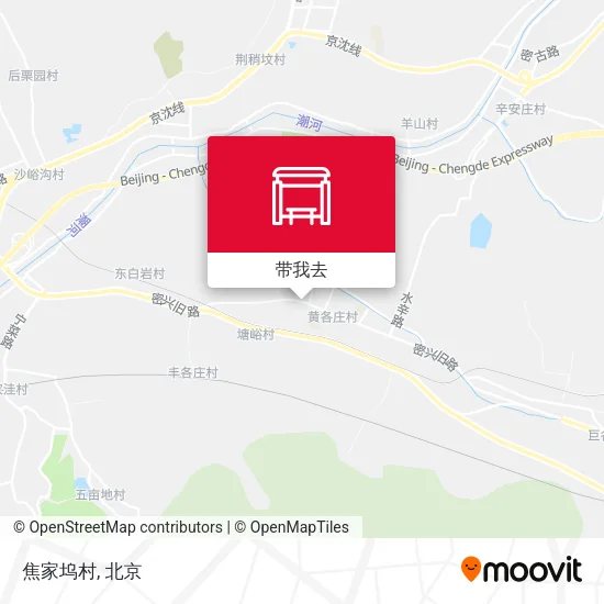 焦家坞村地图