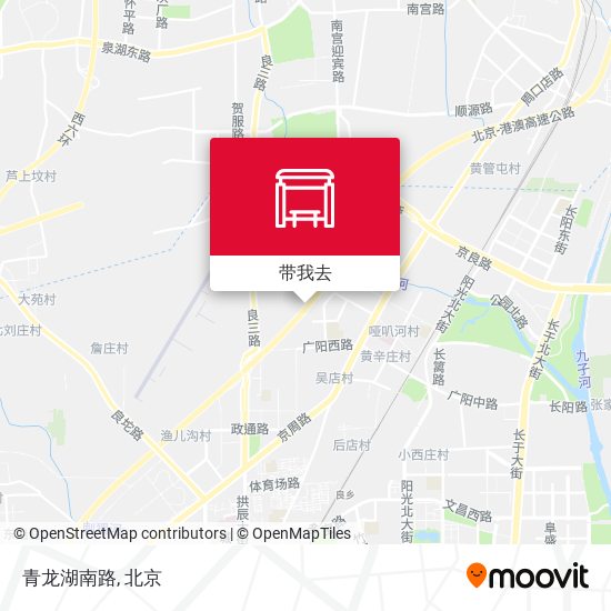 青龙湖南路地图