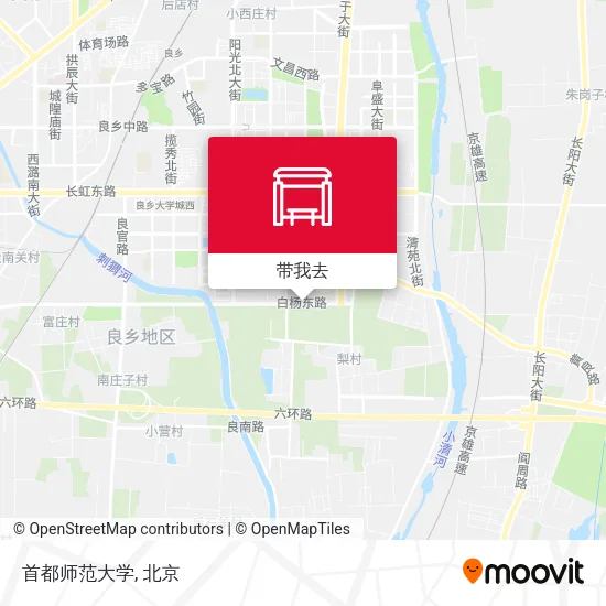 首都师范大学地图