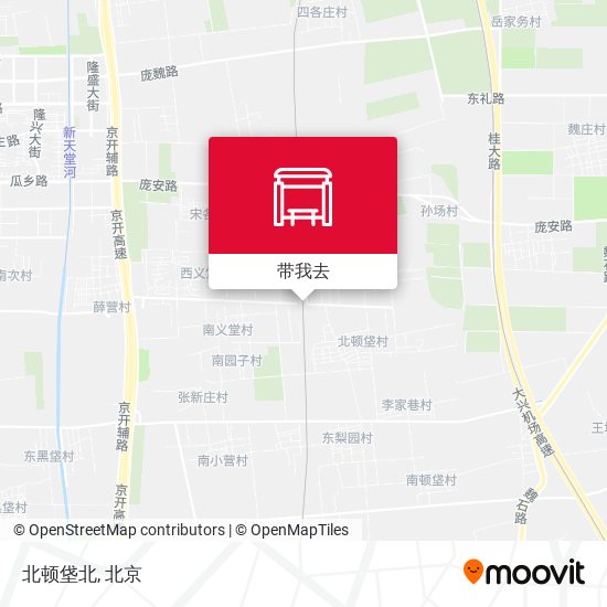 北顿垡北地图