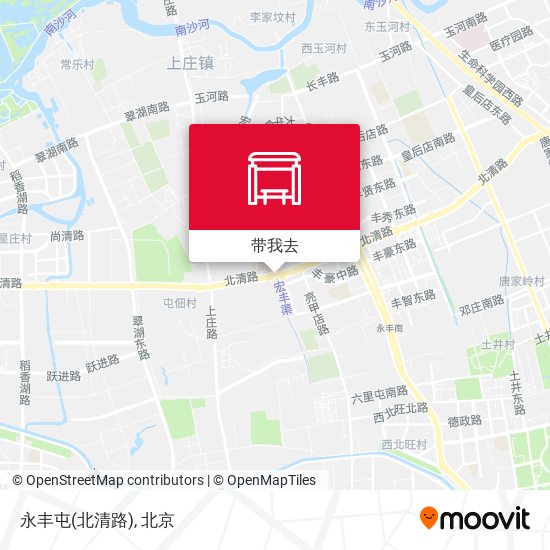 永丰屯(北清路)地图
