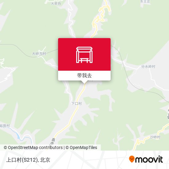 上口村(S212)地图