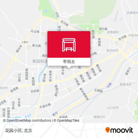 花园小区地图