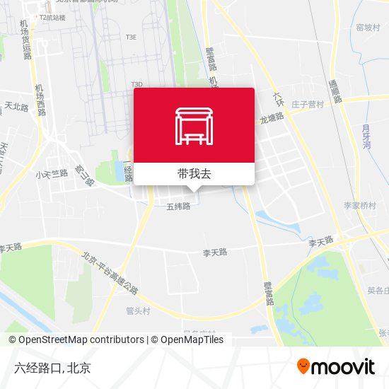 六经路口地图
