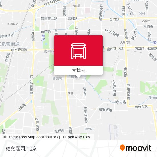 德鑫嘉园地图