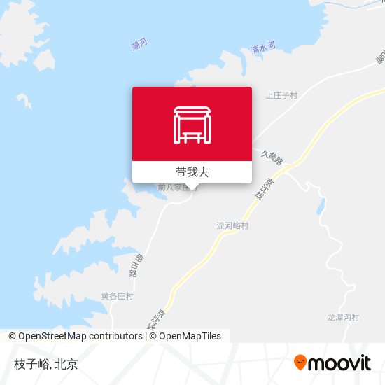 枝子峪地图