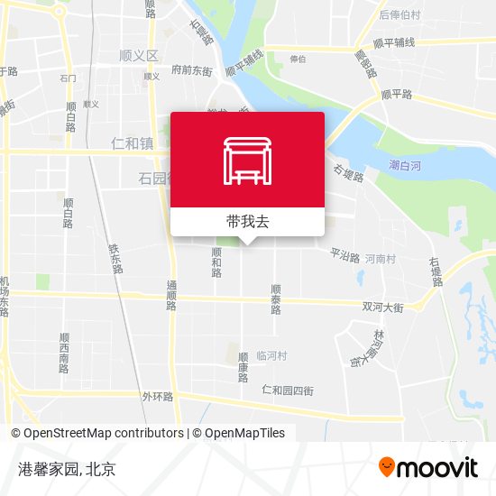 港馨家园地图