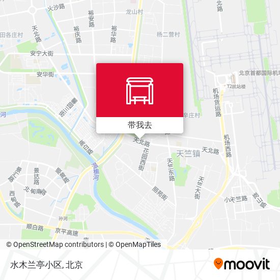 水木兰亭小区地图