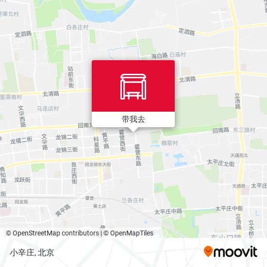 小辛庄地图