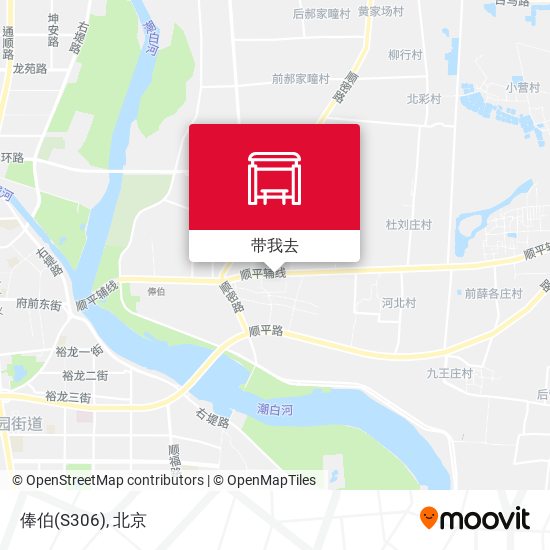 俸伯(S306)地图