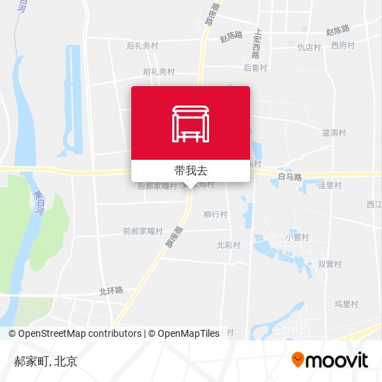 郝家町地图