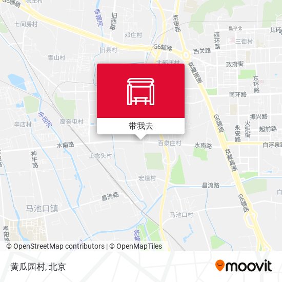 黄瓜园村地图