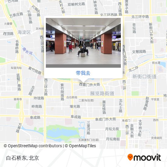 白石桥东地图