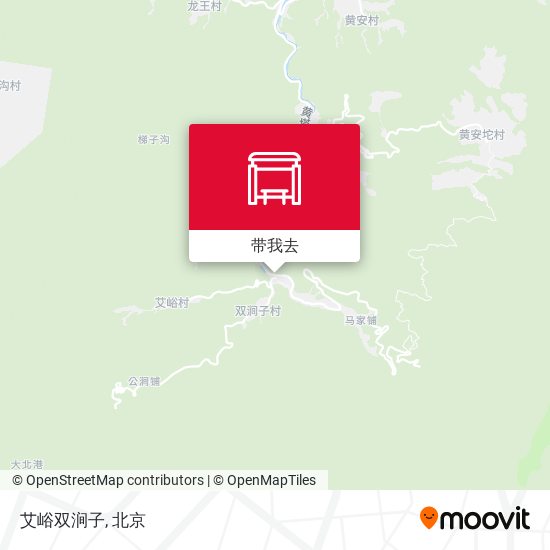 艾峪双涧子地图