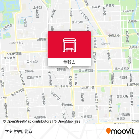 学知桥西地图