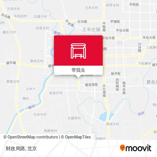 财政局路地图