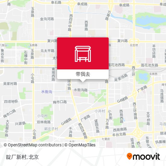 靛厂新村地图