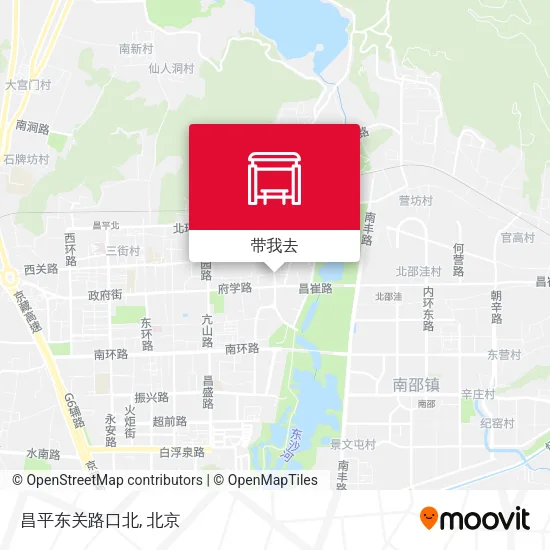 昌平东关路口北地图