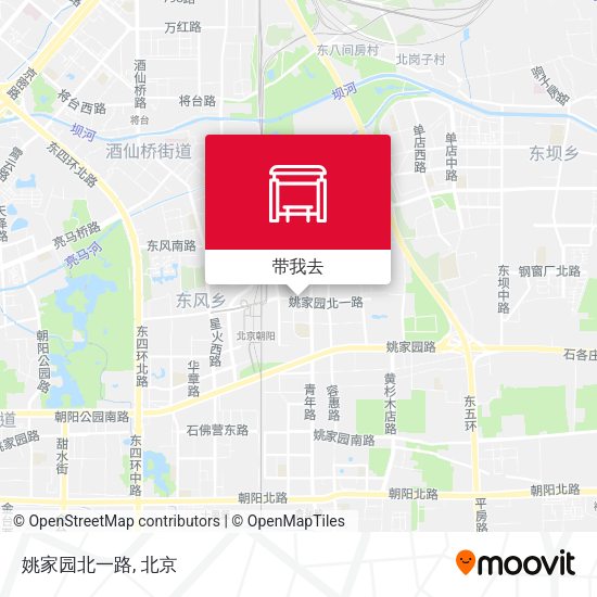 姚家园北一路地图