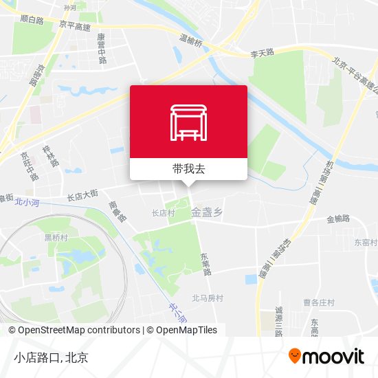 小店路口地图