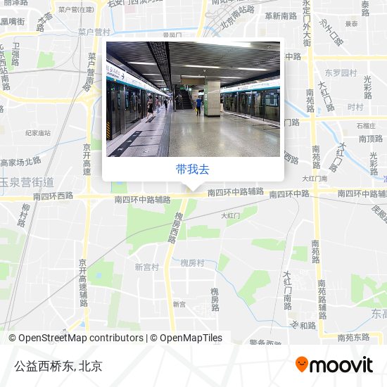 公益西桥东地图