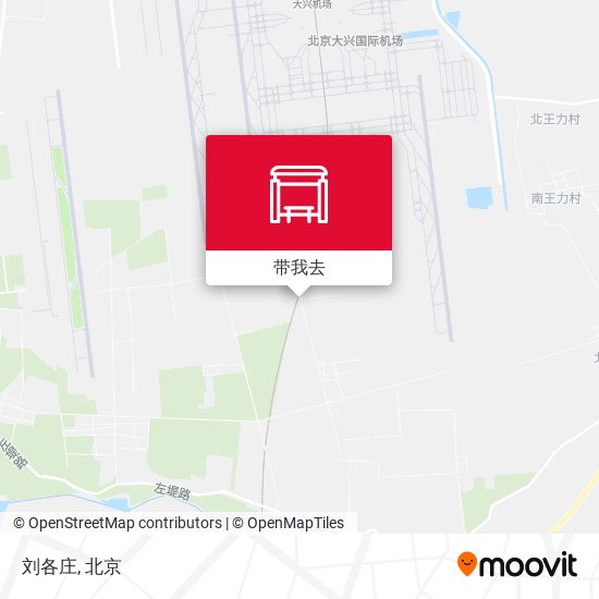 刘各庄地图