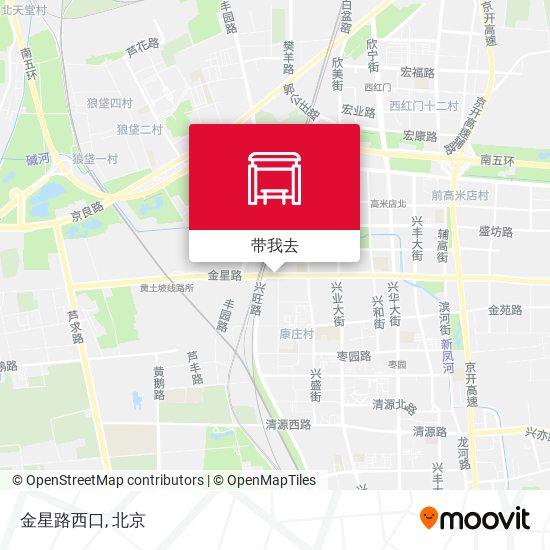 金星路西口地图