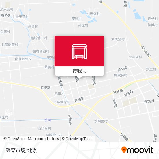 采育市场地图