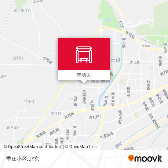 季庄小区地图