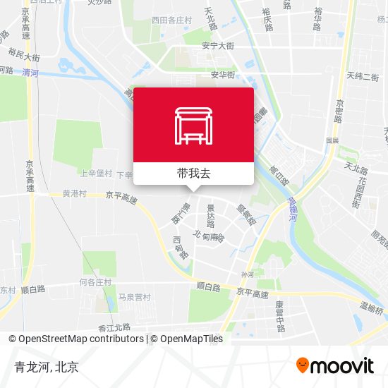 青龙河地图
