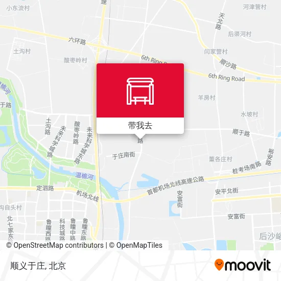 顺义于庄地图