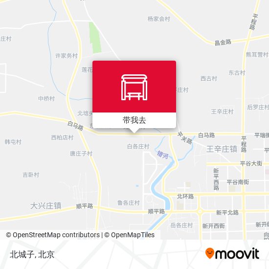 北城子地图