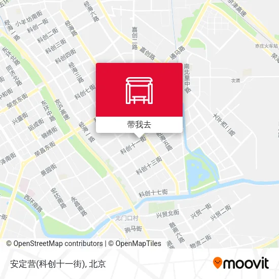 安定营(科创十一街)地图